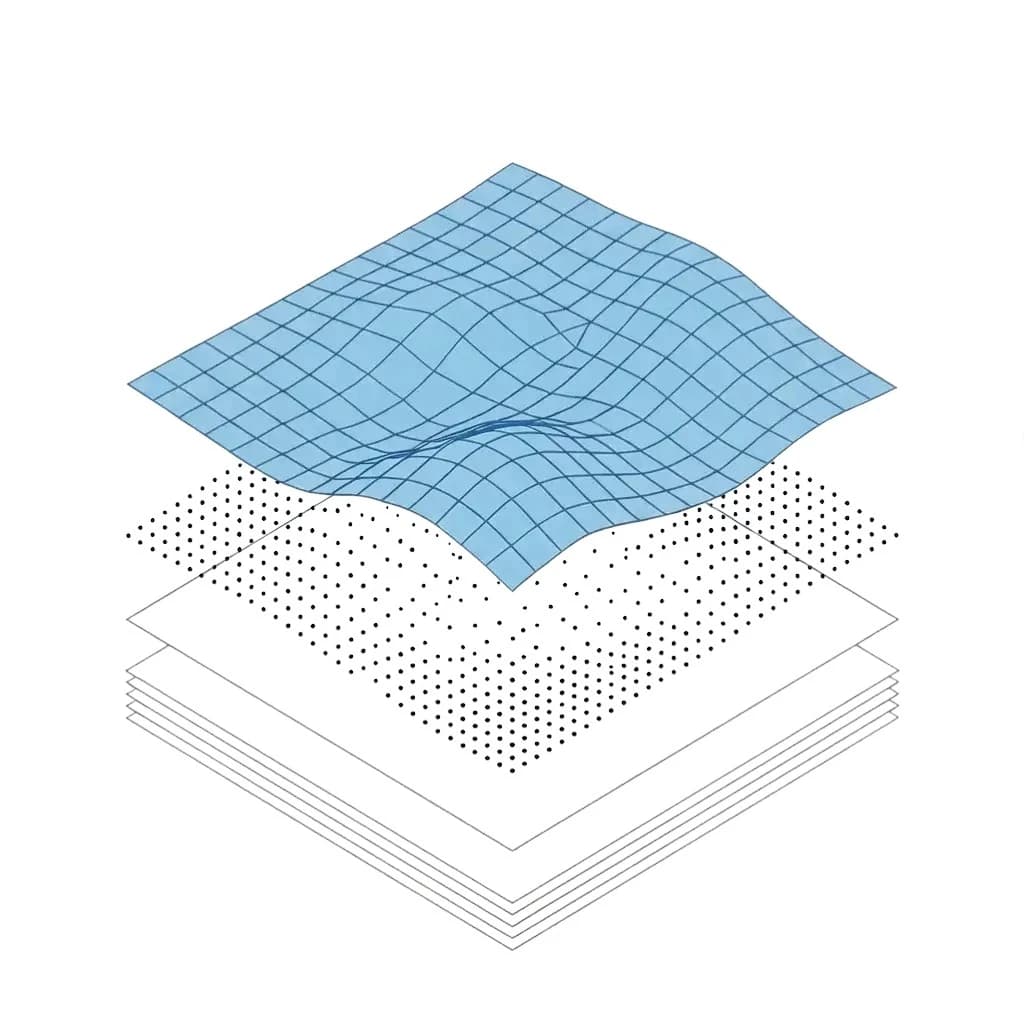 Industrial World Model layered mesh visualization